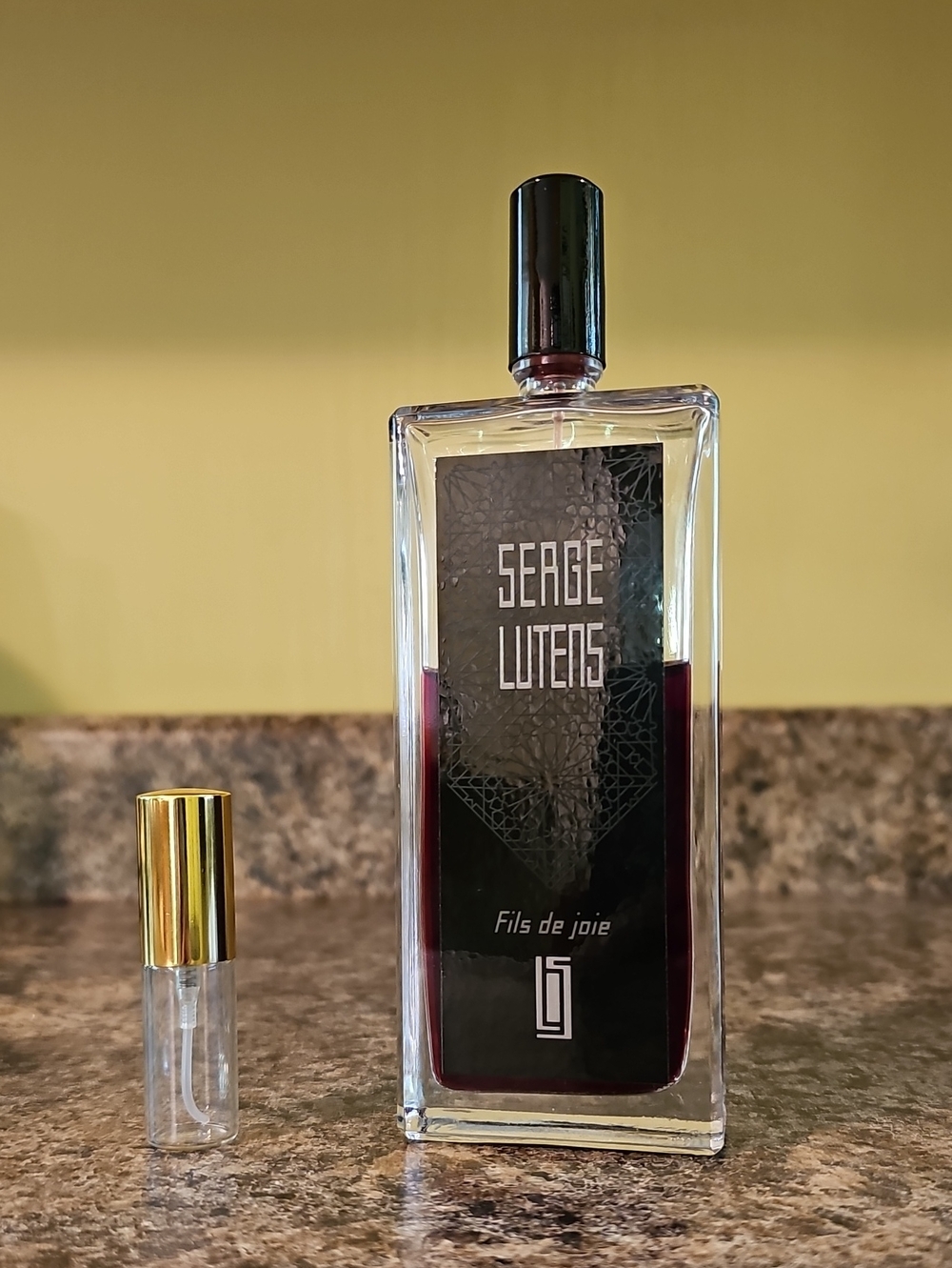 5 ML Sample FILS DE JOIE by Serge Lutens Perfume EDP Vintage Original